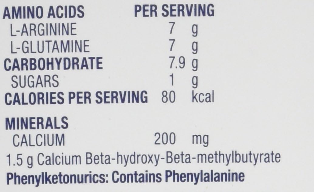 Juven – Polvo terapéutico de nutrición, naranja, 8 paquetes, 0.85 onzas cada uno