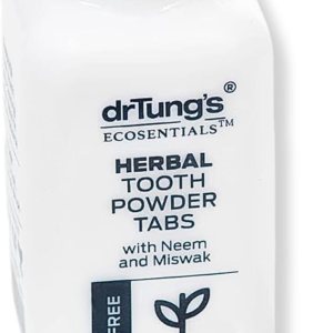DrTung’s Tabletas de pasta de dientes a base de hierbas, pestañas de pasta de dientes sin flúor, pasta de dientes de tamaño de viaje, cumple con la DrTung’s Tabletas de pasta de dientes a base de hierbas, pestañas de pasta de dientes sin flúor, pasta de dientes de tamaño de viaje, cumple con la