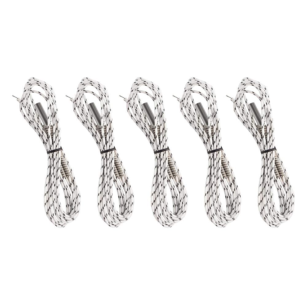5 unidspaquete Calentador de cartucho de cerámica 1M 24V 40W Calentador de tubo de calefacción Cartucho 620 Hotend de cerámica