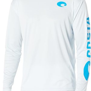 Costa Del Mar Camisa de manga larga con capucha técnica para hombre Costa Del Mar Camisa de manga larga con capucha técnica para hombre