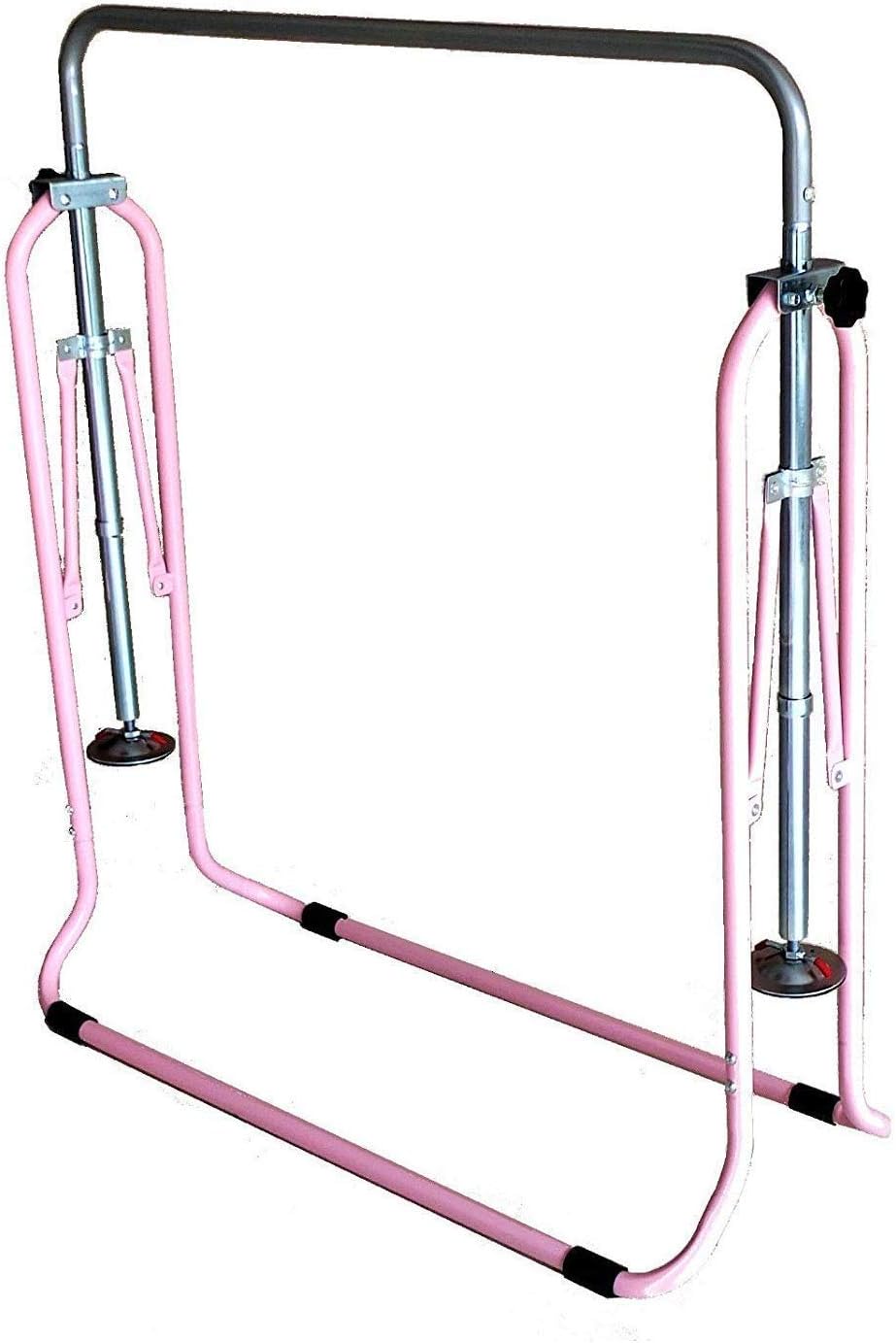 XINDONGSHENG – Barra de gimnasia atlética expansible para niños, barra de equilibrio para entrenamiento junior, gimnasio, color morado con 2 pies x