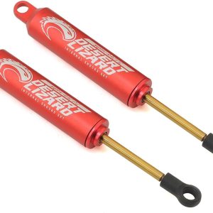 Yeah Racing Par de choque interno de dos etapas del lagarto del desierto de 328.1 ft m rojo para la correa eslabonada Yeah Racing Par de choque interno de dos etapas del lagarto del desierto de 328.1 ft m rojo para la correa eslabonada