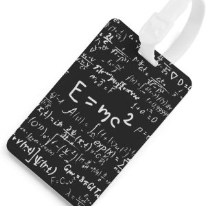 Physics and Math Science Formula Funny Luggage Case Tag Travel Bag Name ID Card Labels Suitcase Tags Physics and Math Science Formula Funny Luggage Case Tag Travel Bag Name ID Card Labels Suitcase Tags