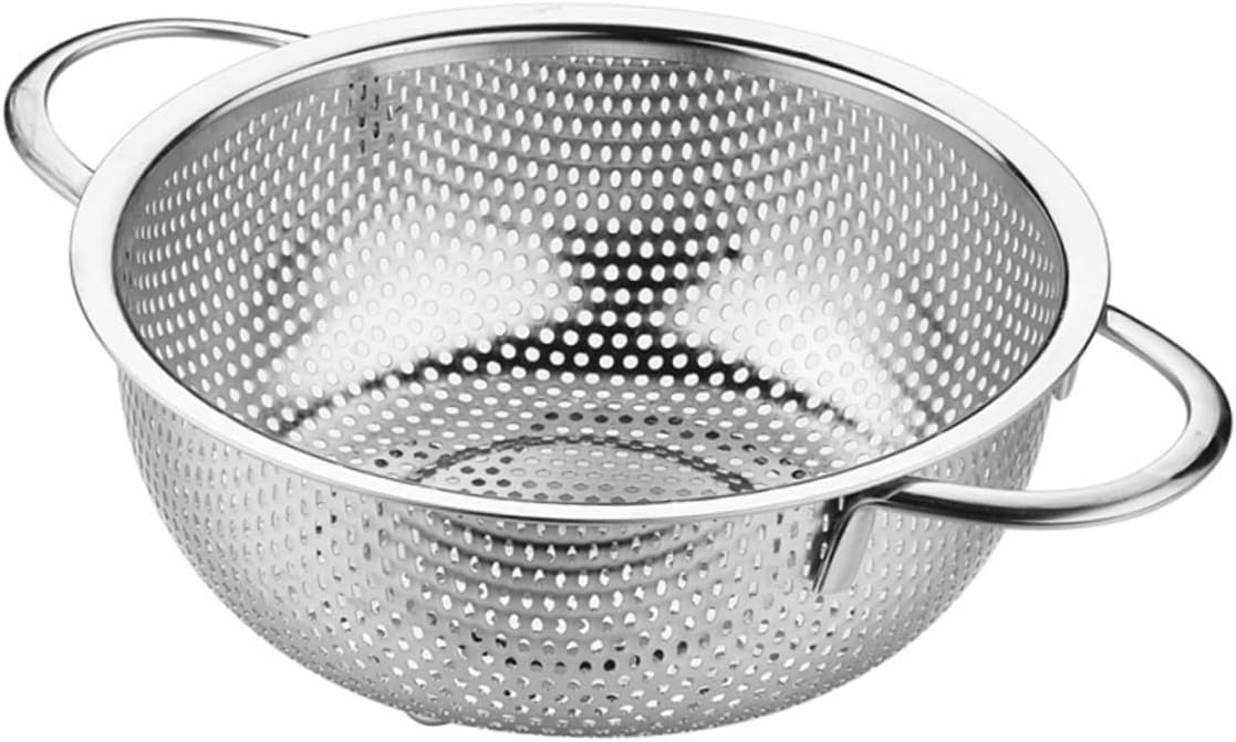 Colador de malla cesta colador cesta papas fritas titular omatome colador tazón frita cesta titular colador de alimentos colador pasta colador cesta