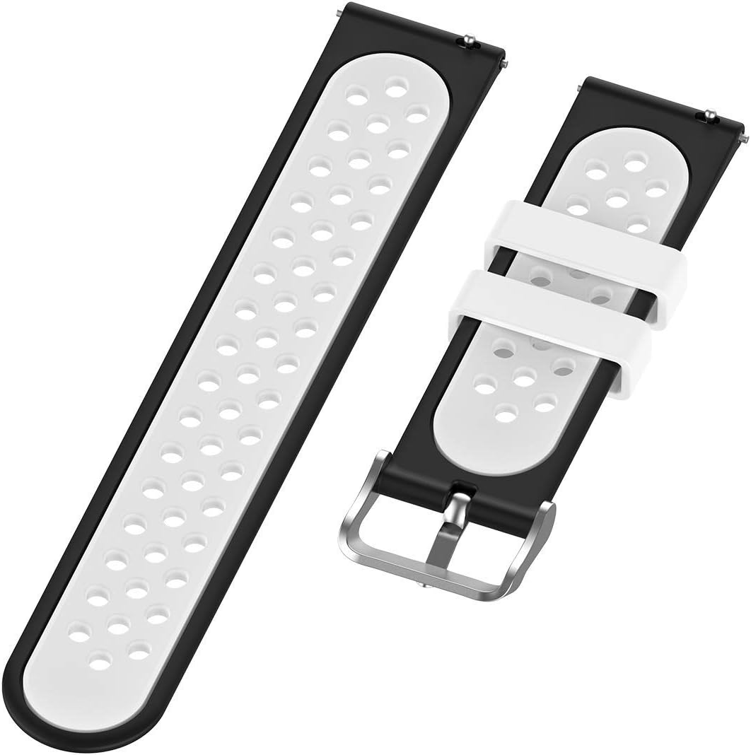 Correas deportivas de repuesto compatibles con Coros Pace 3APEX 1.811 inApex Pro correas de reloj ajustables de liberación rápida bandas de silicona