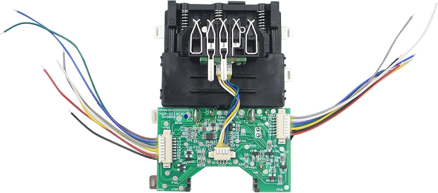 Akocire Reemplazo de caja de plástico para batería Dewalt DCB609 DCB606, carcasa de batería rota, piezas de repuesto para placa de circuito (no