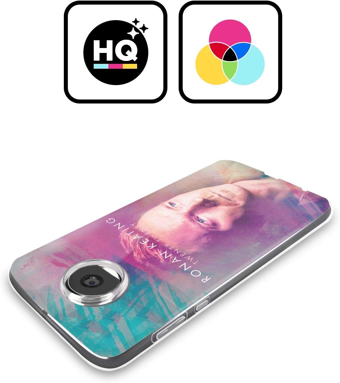Head Case Designs Officially Licensed Ronan Keating Key Art Twenty Twenty Soft Gel Case Compatible with Moto E7 PowerMoto E7i Power