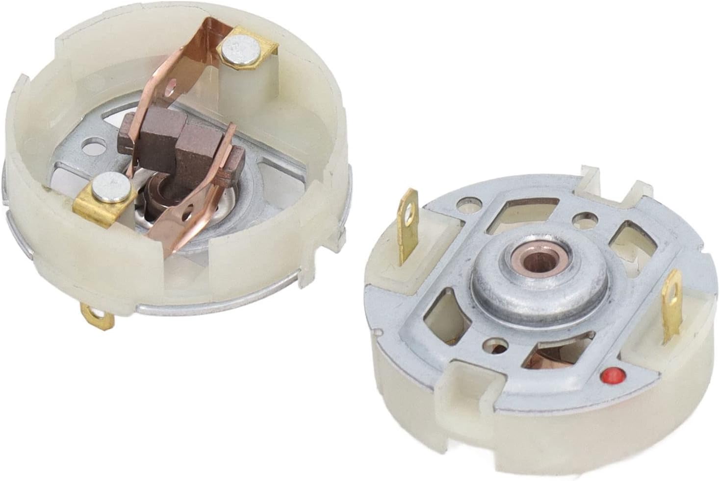 2 piezas de repuesto de soporte de cepillo de motor de carbono RS550 para destornillador eléctrico de taladro