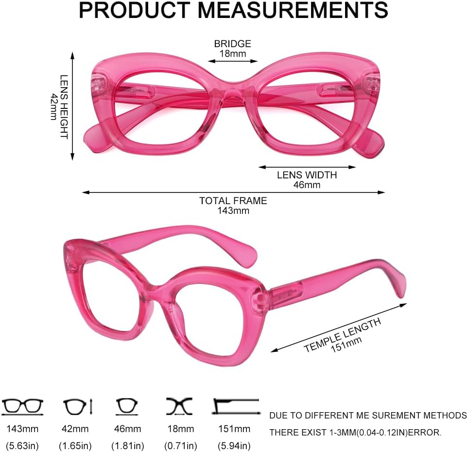 JiSoo Gafas de lectura de ojo de gato de gran tamaño para mujer, gafas de lectura de ojo de gato de diseño, elegantes lectores con bisagra de resorte