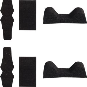 SPG Kit de fieltro de repuesto para soporte de flecha, 2 juegos (4 piezas) de cinta adhesiva de fieltro con 2 soportes para almohadillas de caída SPG Kit de fieltro de repuesto para soporte de flecha, 2 juegos (4 piezas) de cinta adhesiva de fieltro con 2 soportes para almohadillas de caída