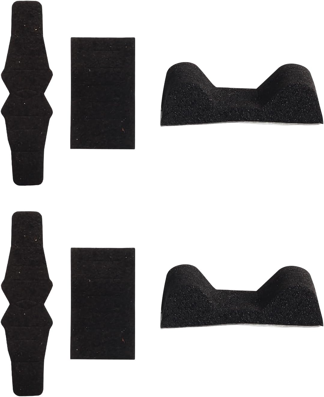 SPG Kit de fieltro de repuesto para soporte de flecha, 2 juegos (4 piezas) de cinta adhesiva de fieltro con 2 soportes para almohadillas de caída