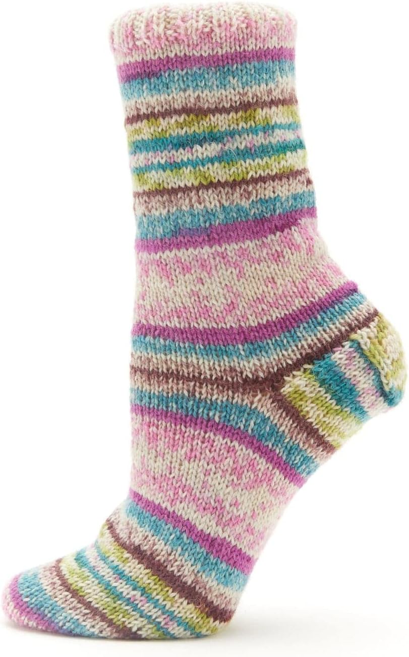 Premier Yarns Lana Select – Hilo Jacquard Socks de peso superfino, lavable a máquina, hecho de lana y poliamida, Trailblazer, 1.75 onzas, 218 yardas