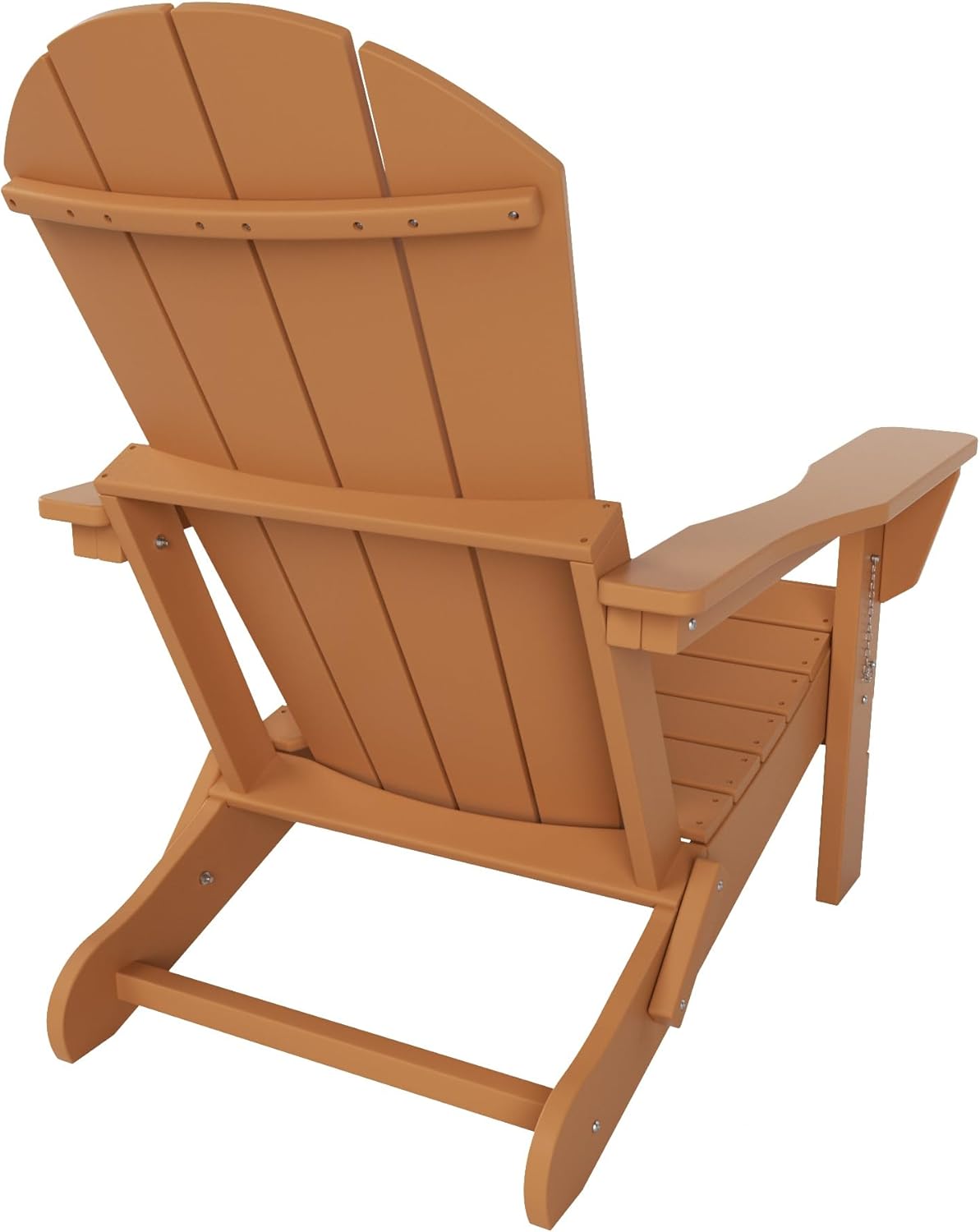 WO Home Furniture Adirondack – Tumbona plegable para fogatas, playa, balcón, patio trasero, césped, patio, piscina, cubierta, jardín