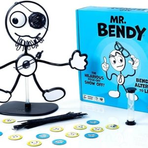 Fat Brain Toys Mr. Bendy – Manualidad, curva y adivina! Juego de fiesta para niños y adultos Fat Brain Toys Mr. Bendy – Manualidad, curva y adivina! Juego de fiesta para niños y adultos