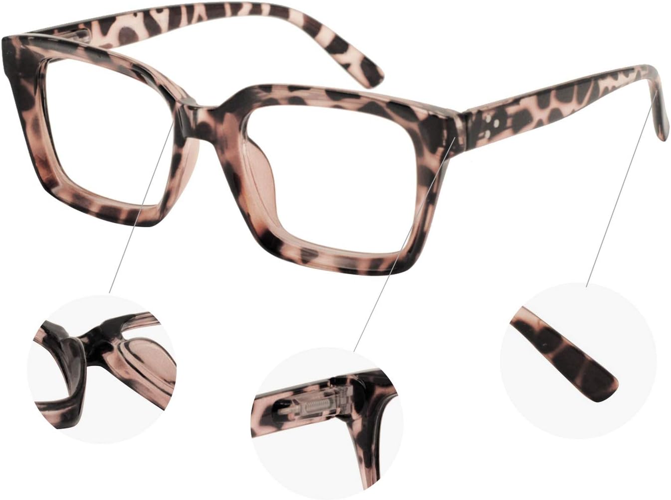 MARE AZZURO – Elegantes anteojos de lectura para mujer, 0, 1.0, 1.25, 1.5, 1.75, 2.0, 2.25, 2.5, 2.75, 3.0, 3.5, 4.0, 5.0, 6.0