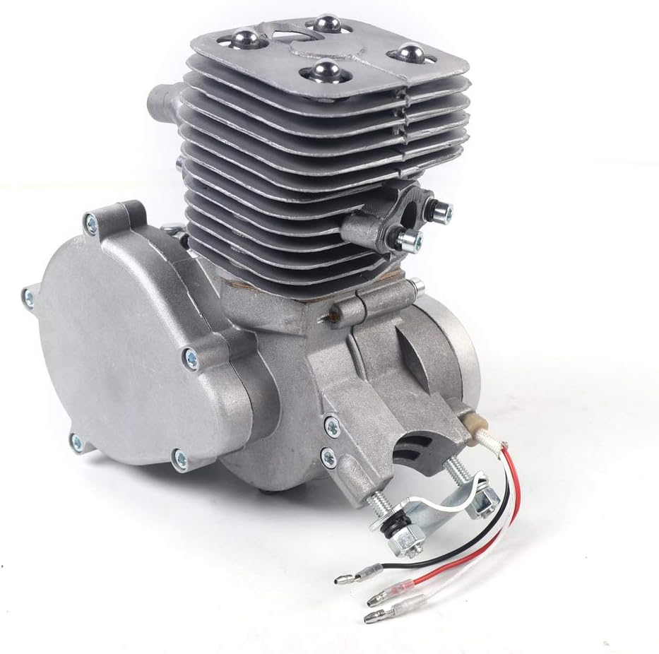 Kit completo CDI de alto rendimiento, 100 CC 2 tiempos motor motorizado de gasolina para bicicleta, kit de conversión de bicicleta mejorado