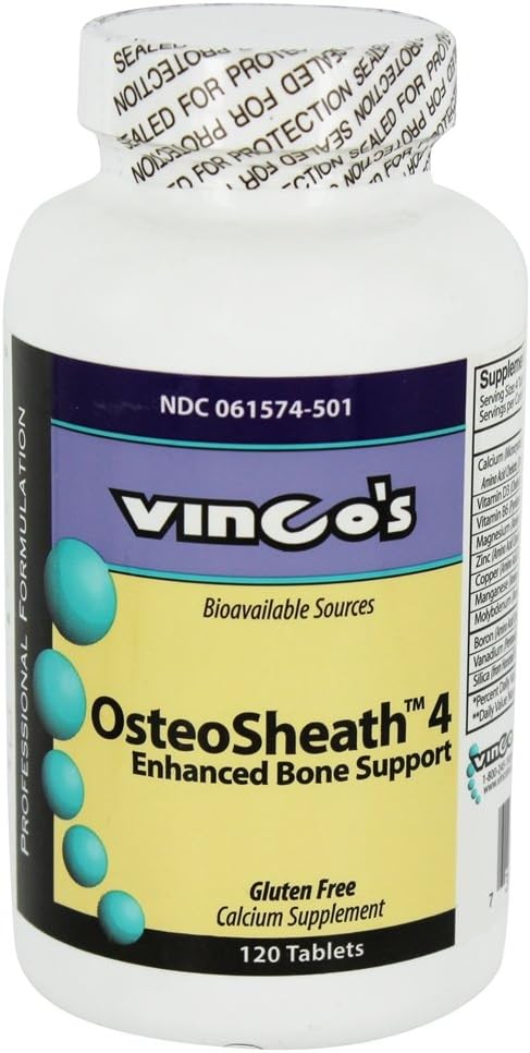 Vinco ‘s – OsteoSheath4 – 120 Tabletas