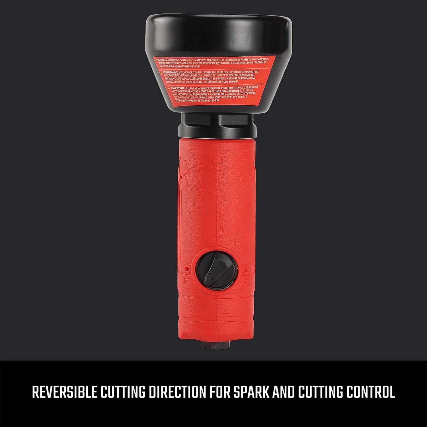 Craftsman CMXPTSG1013NB Herramienta de corte de aire de 3 pulgadas, color rojo