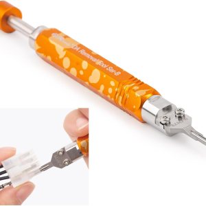 JRready Extractor de pasador de varilla eyectora DAP-D173, herramienta de extracción Mini-Fit Jr (equivalente a Molex 11-03-0044), herramienta de JRready Extractor de pasador de varilla eyectora DAP-D173, herramienta de extracción Mini-Fit Jr (equivalente a Molex 11-03-0044), herramienta de