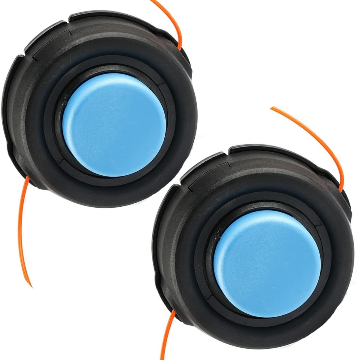Paquete de 2 cabezales de recortadora T35 224L para Husqvarna Weed Eater 123L 128LD 223L 225L 232L 322L 324LX 325L 325LX 326LX 326LX 326LDX 322R