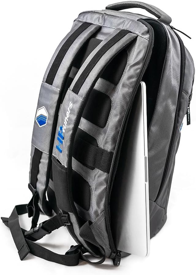HP Tuners Mochila de viaje resistente con dos bolsillos de almacenamiento para computadora de hasta 17 pulgadas y accesorio de equipaje con ruedas,