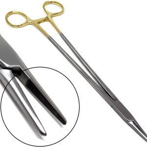 TC Baumgartner – Soporte para agujas (10.0in, con insertos de carburo de tungsteno y anillos de oro con mecanismo de bloqueo) TC Baumgartner – Soporte para agujas (10.0in, con insertos de carburo de tungsteno y anillos de oro con mecanismo de bloqueo)