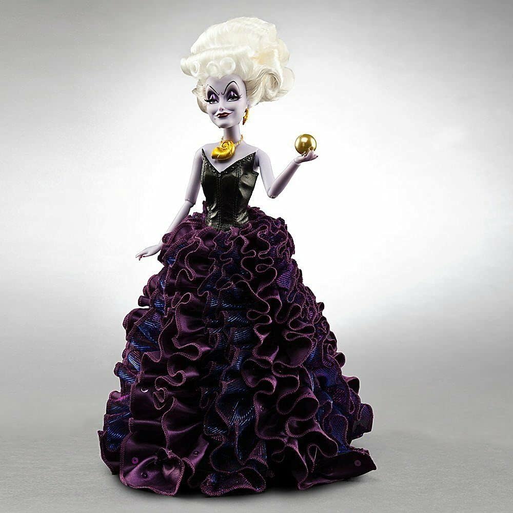 Disney Villains – Muñeca exclusiva de 11.5 pulgadas, colección de diseñador, Ursula