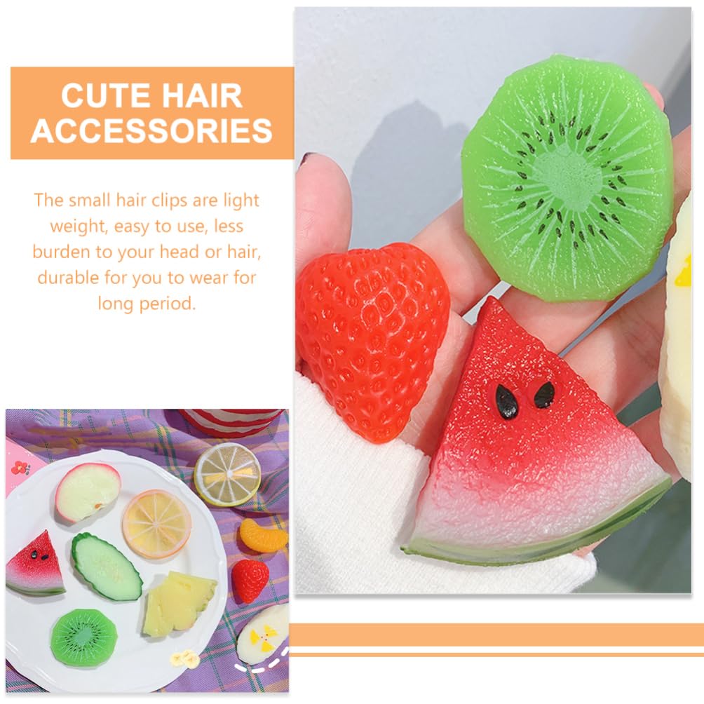 Beaupretty 10 pinzas para el cabello para niñas, pinzas para el cabello para niñas, pasadores estéticos para el cabello, pinzas de plástico para el