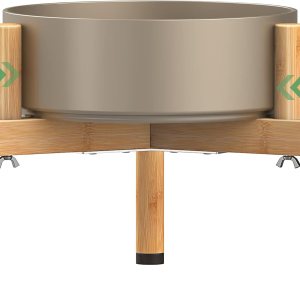 Vantic Soporte para cuenco para perros, soporte elevado ajustable para alimentos para perros de 6.5 a 11 pulgadas de ancho, soporte elevado de bambú Vantic Soporte para cuenco para perros, soporte elevado ajustable para alimentos para perros de 6.5 a 11 pulgadas de ancho, soporte elevado de bambú