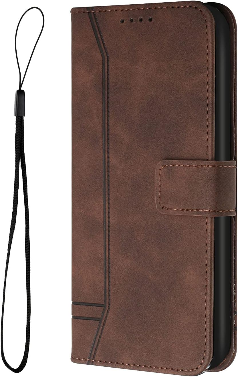 Funda tipo cartera para Samsung Galaxy A24 4G, Galaxy A24 4G con función atril magnético, ranura para tarjetero, bonita funda protectora de piel