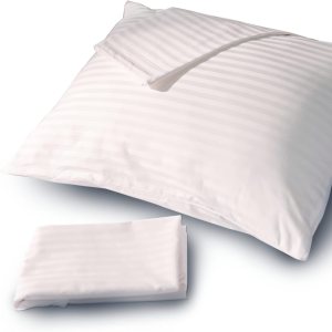 FeelAtHome Funda de almohada 100% algodón con cremallera impermeable, 30 x 20 pulgadas (paquete de 4, Queen)  Funda de almohada silenciosa  Fundas FeelAtHome Funda de almohada 100% algodón con cremallera impermeable, 30 x 20 pulgadas (paquete de 4, Queen)  Funda de almohada silenciosa  Fundas