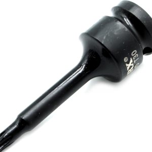 TMAX T30 3 pulgadas de largo Torx Star 6 puntos Negro Impact Bit Socket Herramienta de reparación automática 12 pulgada Square Drive TMAX T30 3 pulgadas de largo Torx Star 6 puntos Negro Impact Bit Socket Herramienta de reparación automática 12 pulgada Square Drive