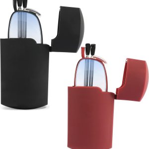 Gafas de lectura con bloqueo UV de luz azul, compactas, plegables, con bisagra de resorte suave para hombres y mujeres, paquete de 2 unidades, Gafas de lectura con bloqueo UV de luz azul, compactas, plegables, con bisagra de resorte suave para hombres y mujeres, paquete de 2 unidades,