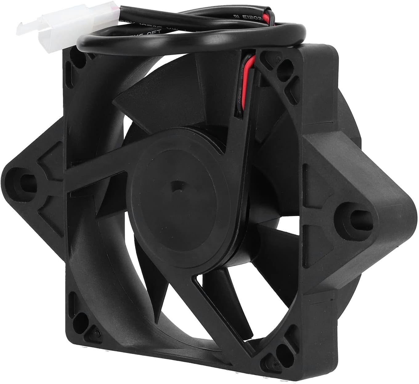 Ventilador de refrigeración negro de 12 V 15 W, accesorio eléctrico universal para 150cc 200cc 250cc moto ATV Go Kart kit de montaje