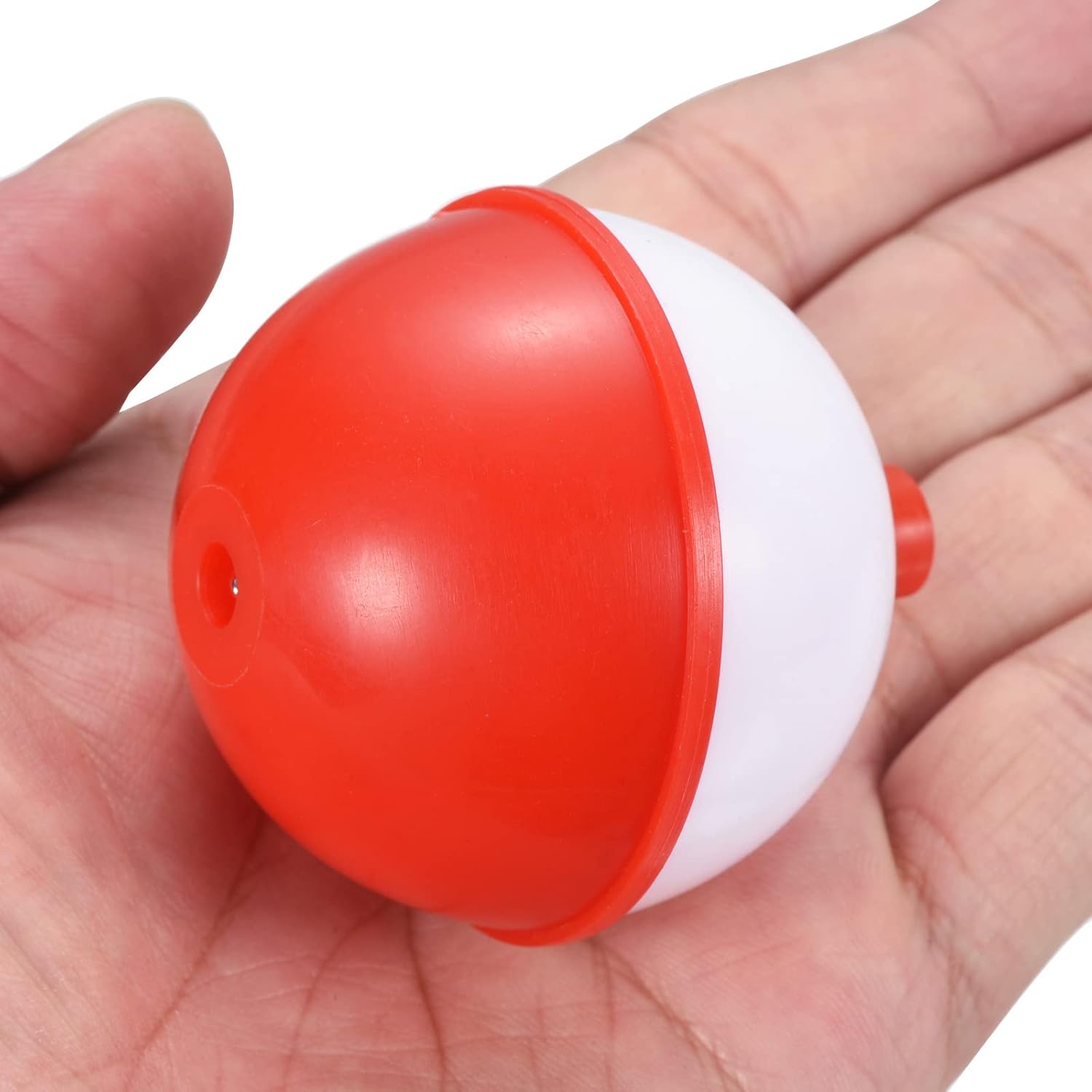PATIKIL Fishing Bobber, ABS Push Button Round Buoy Fishing Float Tackle