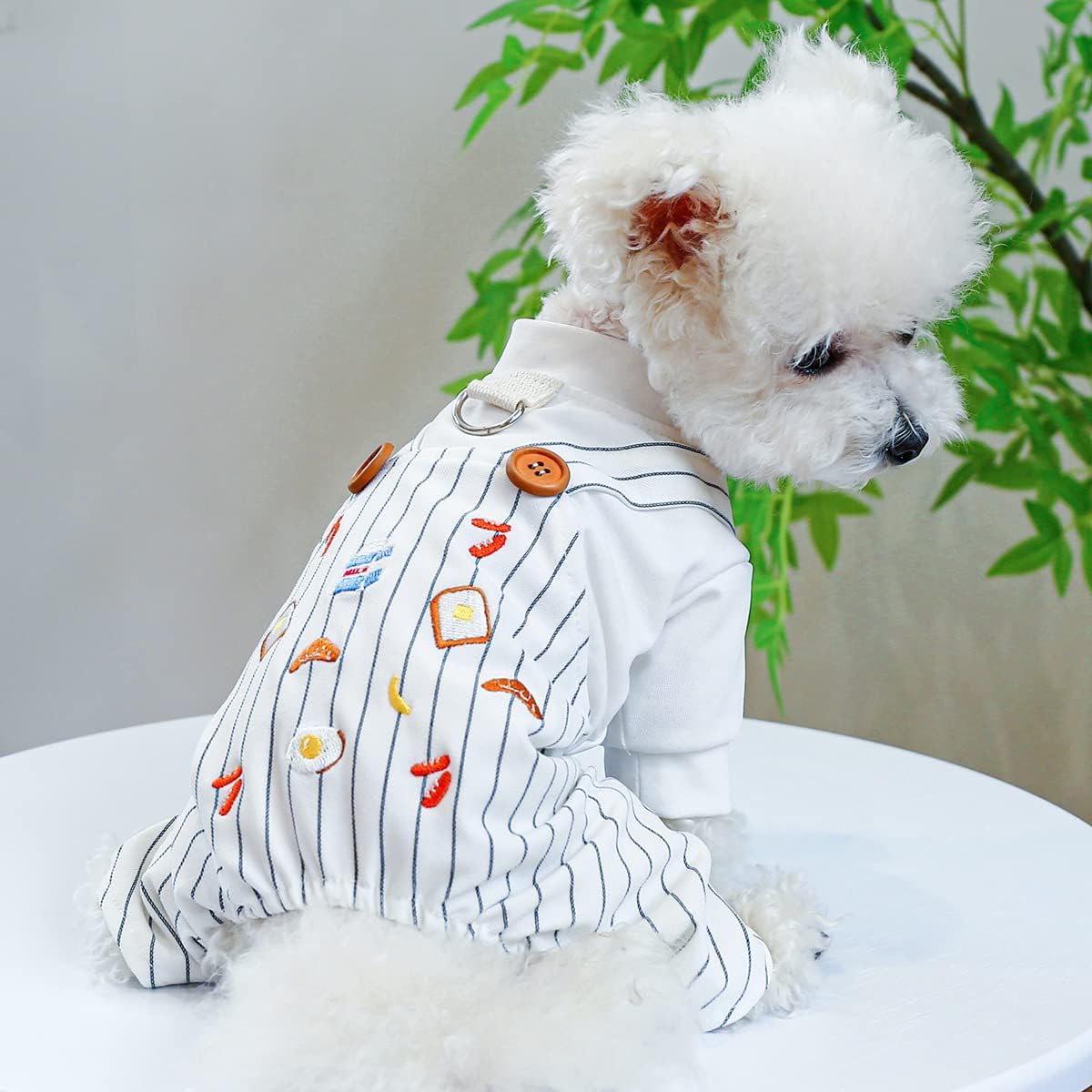 Chihuahua – Ropa de verano para mascotas, camisas a cuadros, ropa elegante para perros pequeños, pijamas para perros pequeños, pijamas para
