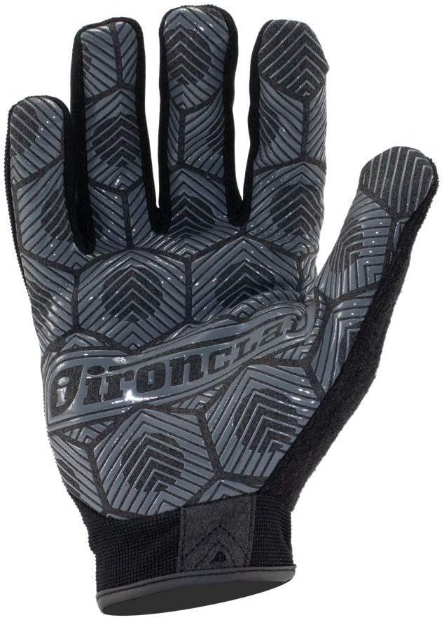 Ironclad Command Grip Work Gloves Touch Screen Gloves Conductive Palm & Fingers, Extreme Grip, Durable, Performance Fit