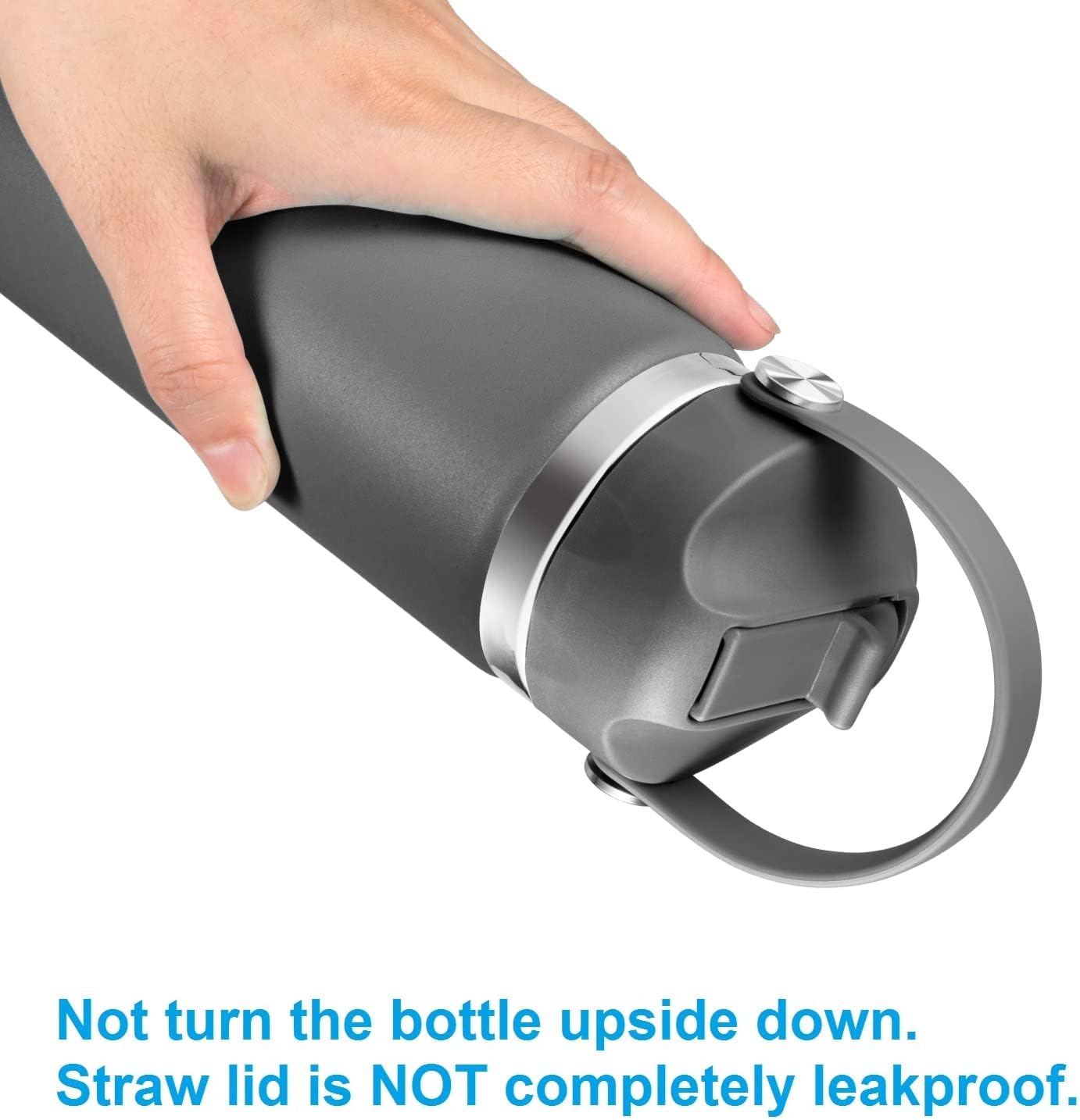Tapa de popote compatible con Hydro Flask de boca ancha de 12, 16, 18, 32, 40 onzas, tapas con popote para accesorios de botellas de agua, tapa de