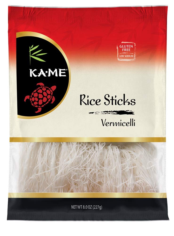 Ka-Me Fideos, palitos de arroz (fideos), 8 onzas (paquete de 8)