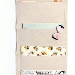 Co-link, organizador de tela de linoalgodón, colgador para la puerta o pared con bolsillos de almacenamiento, para libros, regreso a la escuela, Co-link, organizador de tela de linoalgodón, colgador para la puerta o pared con bolsillos de almacenamiento, para libros, regreso a la escuela,