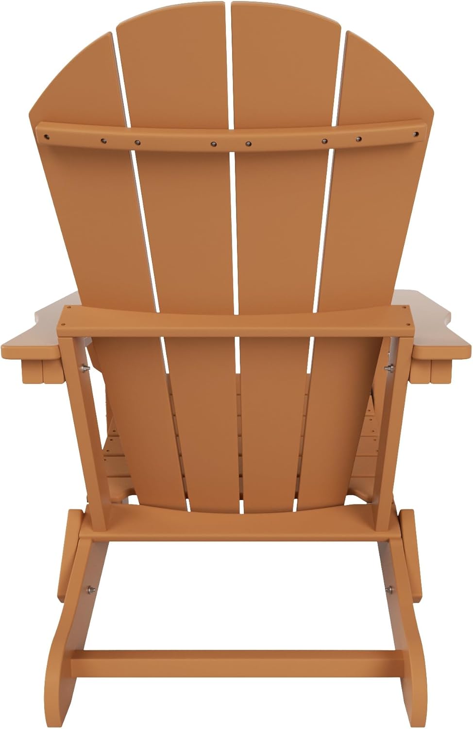 WO Home Furniture Adirondack – Tumbona plegable para fogatas, playa, balcón, patio trasero, césped, patio, piscina, cubierta, jardín