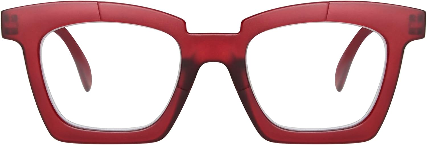 Eyekepper Gafas De Lectura Mujeres Gafas Con Estilo Lectores – Rojo +0.75