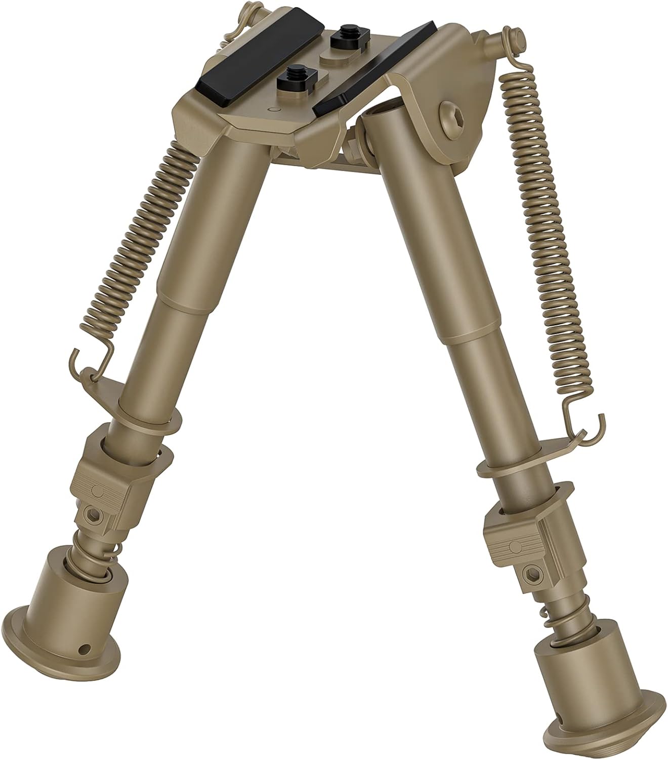 CVLIFE Bípode de rifle ligero de 6 a 9 pulgadas para riel M (0.54 libras) se fija directamente para caza y disparos
