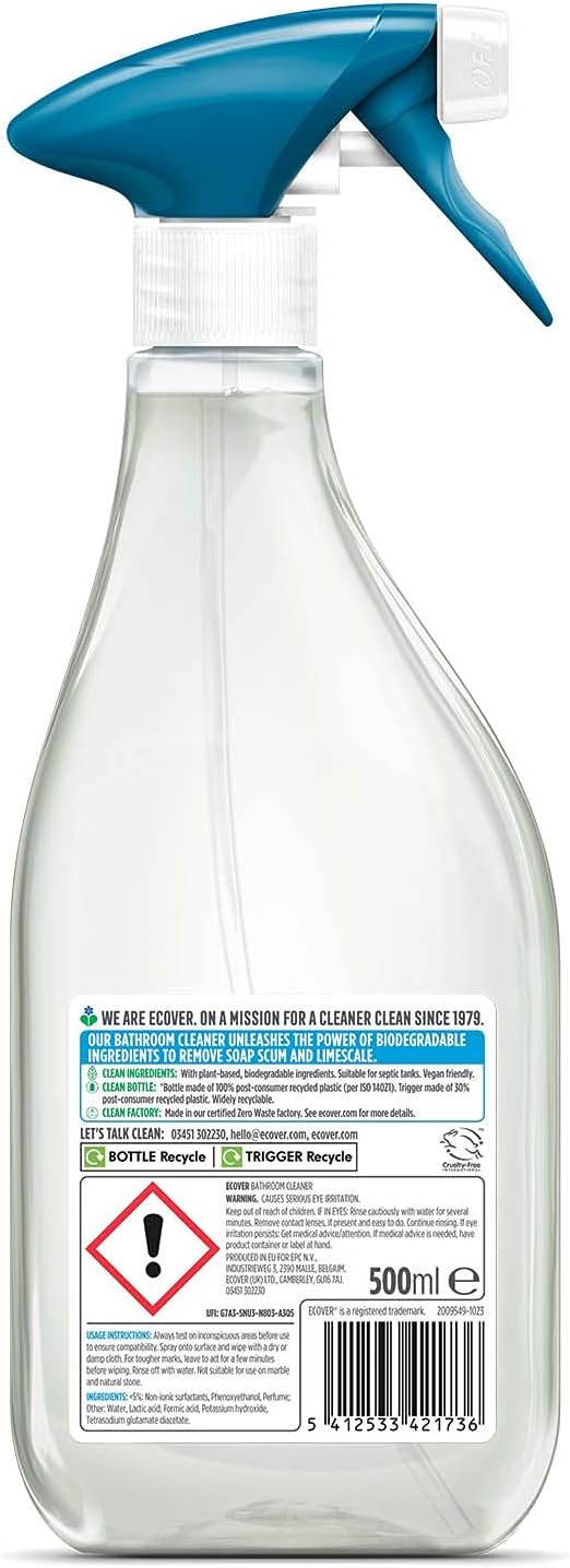 ECOVER Limpiador de baño, 500 ML