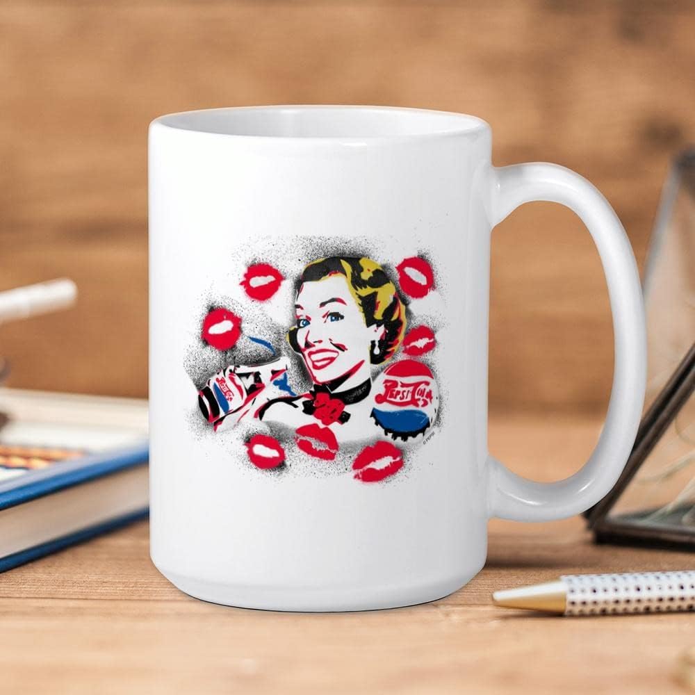 CafePress Pepsi Woman 15 oz (444 ml) Ceramic Coffee Mug