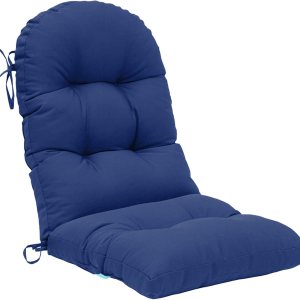 QILLOWAY Cojín para silla de respaldo alto para interiores y exteriores, para Adirondack, para primaveraverano, para todo tipo de clima, repuesto QILLOWAY Cojín para silla de respaldo alto para interiores y exteriores, para Adirondack, para primaveraverano, para todo tipo de clima, repuesto
