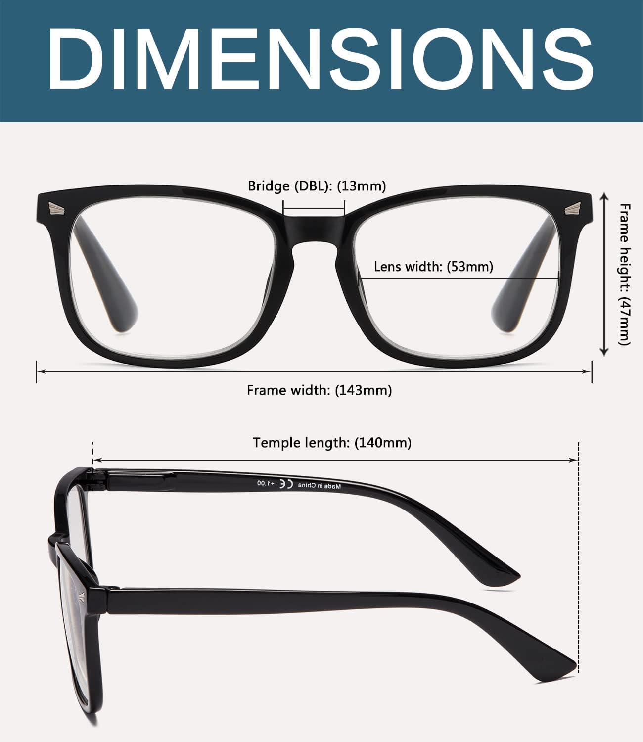 BLUELESS Gafas de lectura para mujer – Lectores de moda para damas (Floral, 2.75)