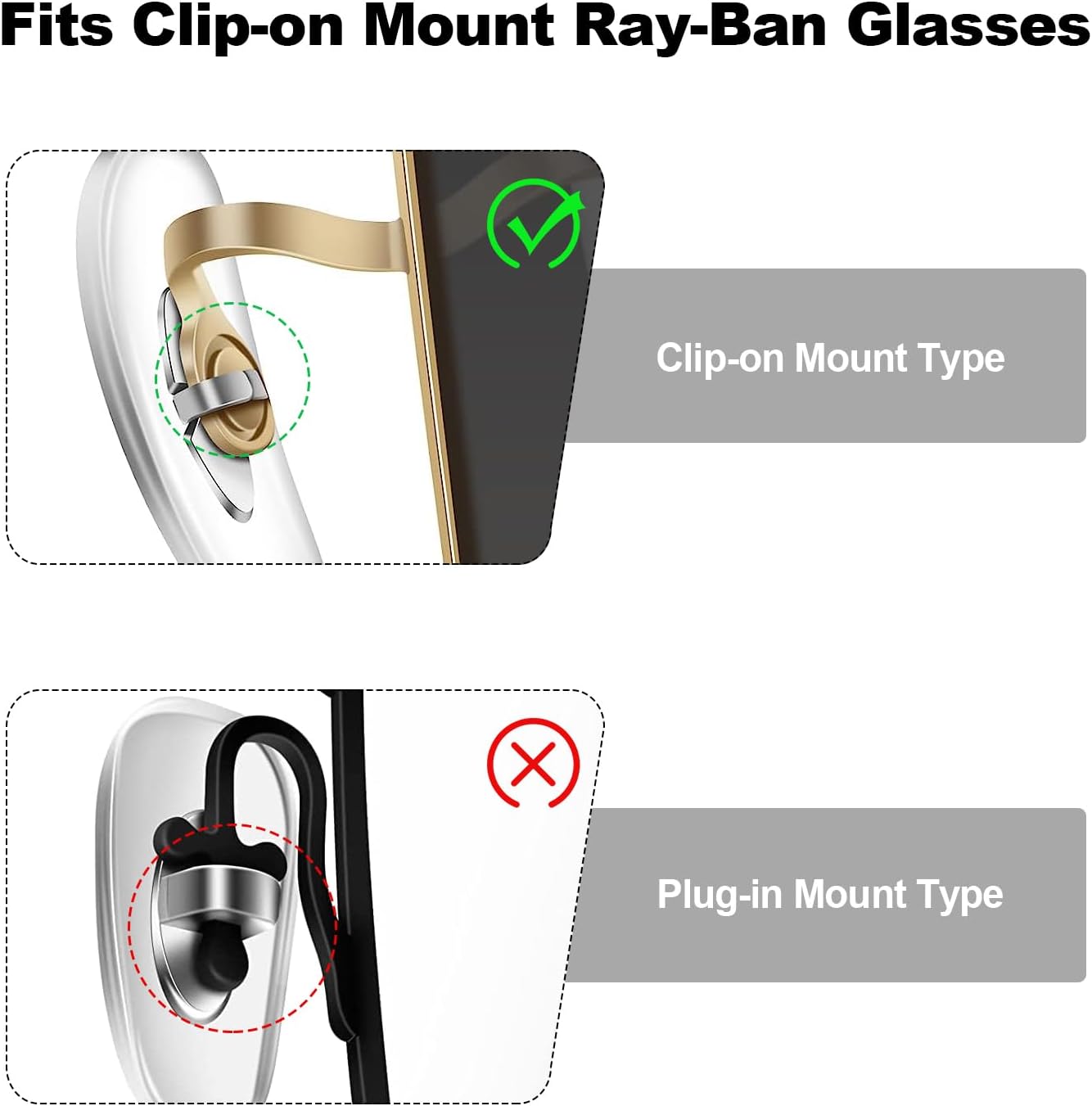 Hautllaif 5 pares de almohadillas de nariz de repuesto para gafas RayBan Aviator RB3179, RB3293, RB3471, RB3565, RB3625, RB3857 y más lentes de