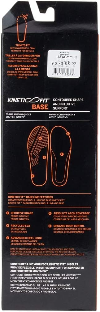 Merrell Mens Merrell Wool Base Insole