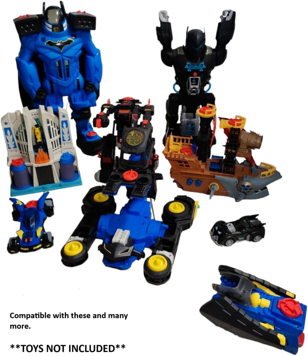 Discos de repuesto para proyectiles y misiles Fisher Price Imaginext DC Super Friends (amarillo 10 discos 10 proyectiles)
